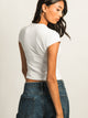 HARLOW KATIE TEE - WHITE HARLOW - Boathouse USA