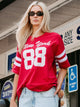 HARLOW BRADY TEE - PORT