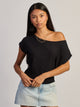 HARLOW SKYE SLOUCH TEE - BLACK HARLOW - Boathouse USA
