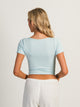 HARLOW SQUARENECK SEAMLESS TEE - LIGHT BLUE HARLOW - Boathouse USA