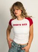 HARLOW MISSY APPLIQUE TEE - PUERTO RICO HARLOW - Boathouse USA
