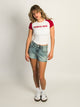 HARLOW MISSY APPLIQUE TEE - PUERTO RICO HARLOW - Boathouse USA