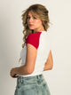 HARLOW MISSY APPLIQUE TEE - PUERTO RICO HARLOW - Boathouse USA