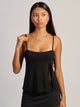 HARLOW PARTY KESTRA TANK TOP - BLACK HARLOW - Boathouse USA