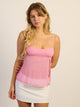 HARLOW KESTRA TANK - CHERRY BLOSSOM HARLOW - Boathouse USA