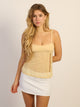 HARLOW KESTRA TANK - YELLOW HARLOW - Boathouse USA