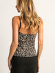 HARLOW KESTRA TANK TOP - ZEBRA