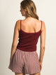 HARLOW MALLORY TANK TOP - BURGUNDY HARLOW - Boathouse USA