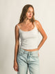 HARLOW MALLORY MELANGE TANK TOP - CLOUD HARLOW - Boathouse USA