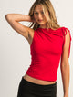 HARLOW TEGAN TANK TOP - PORT