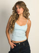 HARLOW ISLA TANK TOP - SOFT BLUE HARLOW - Boathouse USA