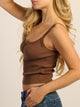 HARLOW HANNAH TANK-CHOCOLATE HARLOW - Boathouse USA