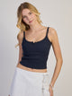 HARLOW HANNAH TANK - NAVY HARLOW - Boathouse USA