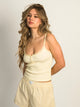 HARLOW HANNAH TANK TOP - YELLOW HARLOW - Boathouse USA