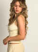 HARLOW HANNAH TANK TOP - YELLOW HARLOW - Boathouse USA