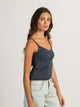 HARLOW ABBY PRINT TANK - INDIGO HARLOW - Boathouse USA