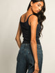 HARLOW ESSENTIAL RIBBED TANK TOP - NAVY HARLOW - Boathouse USA