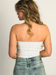 HARLOW BAILEY DITSY TUBE TOP - WHITE HARLOW - Boathouse USA