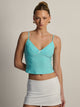HARLOW TYLA TANK - AQUA HARLOW - Boathouse USA