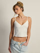 HARLOW PARTY TYLA TANK TOP - WHITE HARLOW - Boathouse USA