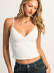 HARLOW TYLA TANK TOP - WHITE
