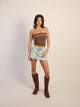 HARLOW BECCA TUBE TOP - CHOCOLATE HARLOW - Boathouse USA