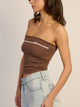 HARLOW BECCA TUBE TOP - CHOCOLATE HARLOW - Boathouse USA