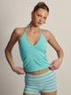 HARLOW TORI HALTER TOP - AQUA HARLOW - Boathouse USA