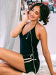 HARLOW TORI HALTER TOP - BLACK HARLOW - Boathouse USA