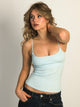 HARLOW HARLOW ESSENTIAL DUO TANK TOP - CRYSTAL BLUE HARLOW - Boathouse USA