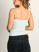 HARLOW HARLOW ESSENTIAL DUO TANK TOP - CRYSTAL BLUE HARLOW - Boathouse USA
