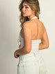 HARLOW DANI MELANGE HALTER TOP - CLOUD HARLOW - Boathouse USA