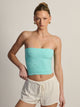 HARLOW SIENNA TUBE TOP - AQUA HARLOW - Boathouse USA