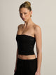 HARLOW SIENNA TUBE TOP - BLACK HARLOW - Boathouse USA