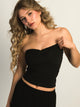 HARLOW NINA TUBE TOP - BLACK HARLOW - Boathouse USA