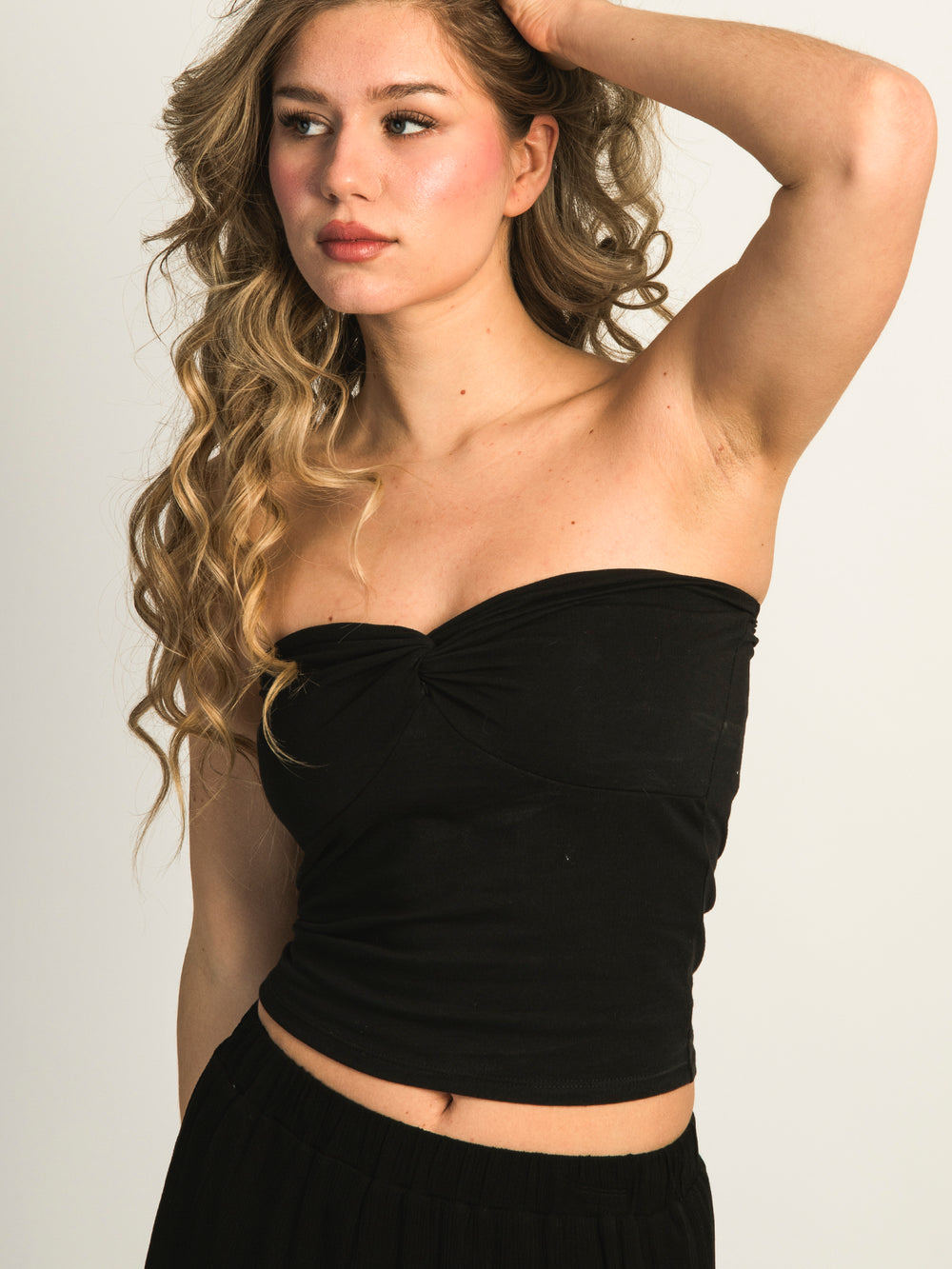 HARLOW NINA TUBE TOP - BLACK