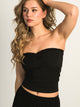 HARLOW NINA TUBE TOP - BLACK HARLOW - Boathouse USA