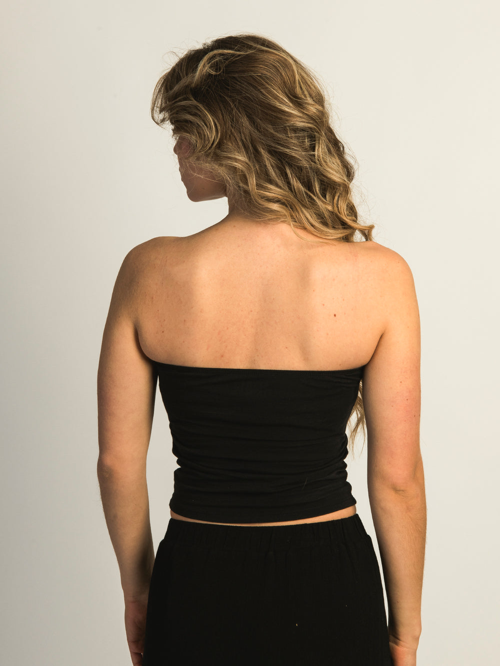 HARLOW NINA TUBE TOP - BLACK