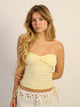 HARLOW NINA TUBE TOP - YELLOW HARLOW - Boathouse USA