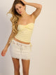 HARLOW NINA TUBE TOP - YELLOW HARLOW - Boathouse USA