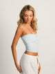 HARLOW NINA TUBE TOP - LIGHT BLUE HARLOW - Boathouse USA