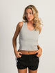 HARLOW KENDALL MELANGE TANK - HEATHER GREY HARLOW - Boathouse USA