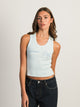 HARLOW KENDALL PRINT TANK - LIGHT BLUE HARLOW - Boathouse USA