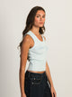 HARLOW KENDALL PRINT TANK - LIGHT BLUE HARLOW - Boathouse USA