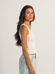 HARLOW KYLIE TANK - WHITE HARLOW - Boathouse USA