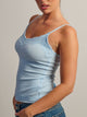 HARLOW LUNA LACE TANK - SOFT BLUE HARLOW - Boathouse USA