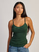 HARLOW LUNA LACE TANK TOP - FOREST HARLOW - Boathouse USA
