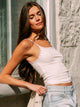 HARLOW LOGAN TANK - OFF-WHITE HARLOW - Boathouse USA