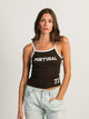 HARLOW LOGAN PRINT TANK - CHOCOLATE HARLOW - Boathouse USA