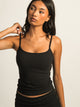 HARLOW GIA TANK TOP - BLACK HARLOW - Boathouse USA